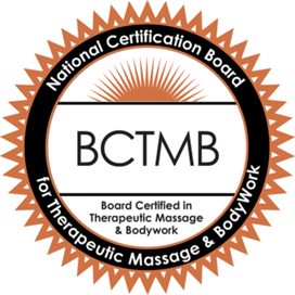 Board Certified in Therapeutic Massage and Bodywork